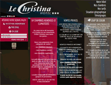 Tablet Screenshot of le-christina.com